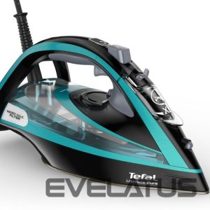 Утюг TEFAL  | Ultimate Pure FV9844E0 | Steam Iron | 3200 W | Water tank capacity 350 ml | Continuous steam 60 g/min | Steam boost performance 250 g/min | Blue/Black 