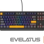 Компьютерная клавиатура Genesis  THOR 230 | Mechanical Gaming Keyboard | Wired | US | Naval Blue Positive | USB Type-A | Outemu Panda 