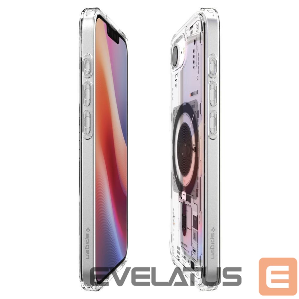 Чехол на заднюю панель Spigen Spigen Ultra Hybrid MagSafe Case for iPhone 16e Neo One - Clear