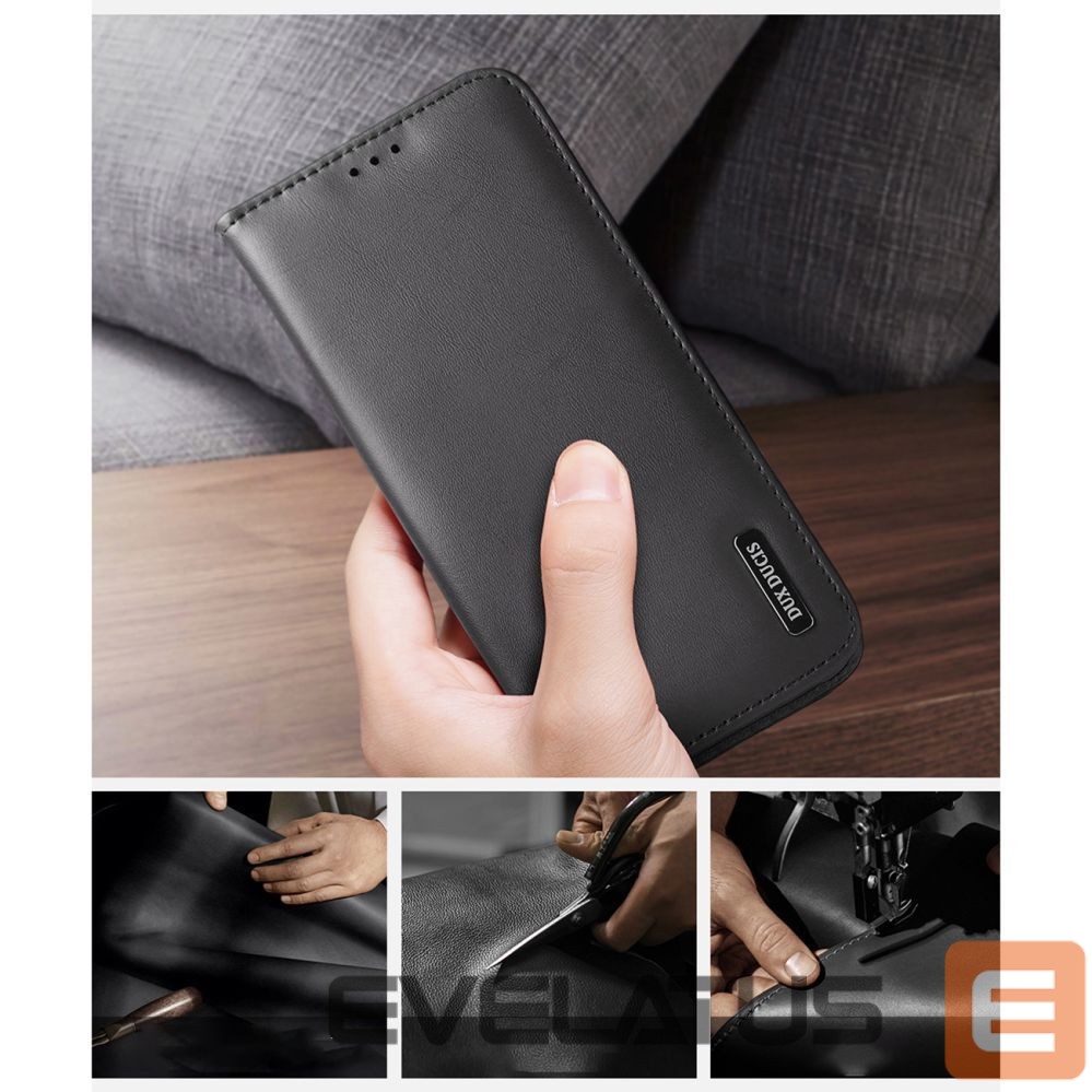 Чехол на заднюю панель Dux Ducis Dux Ducis Hivo Samsung Galaxy S25 Edge Case with Flip and RFID Protection - Black