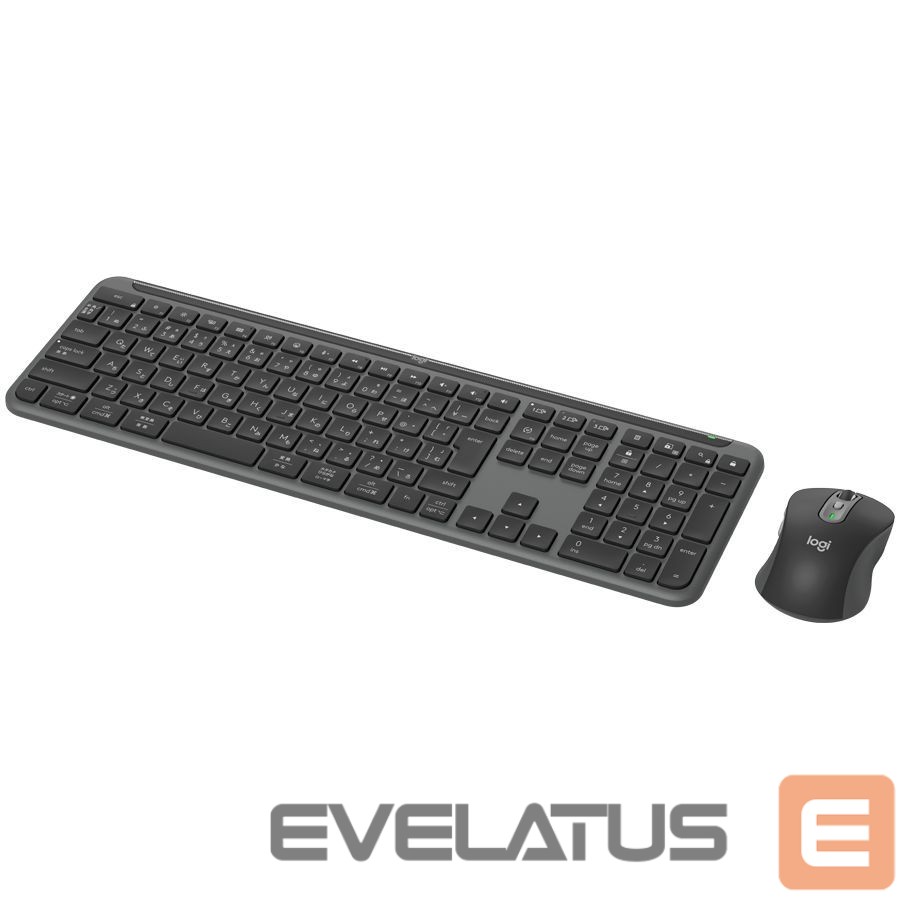 Компьютерная клавиатура Logitech LOGITECH Signature Slim Combo MK950 for Business - GRAPHITE - US INT'L - 2.4GHZ/BT - INTNL-973