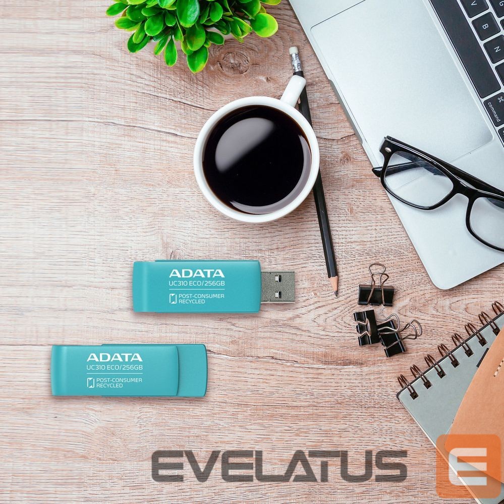 Флеш-накопитель ADATA UC310 ECO 256GB USB Flash Drive