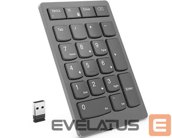 Компьютерная клавиатура Lenovo Go Wireless Numeric Keypad Storm Grey