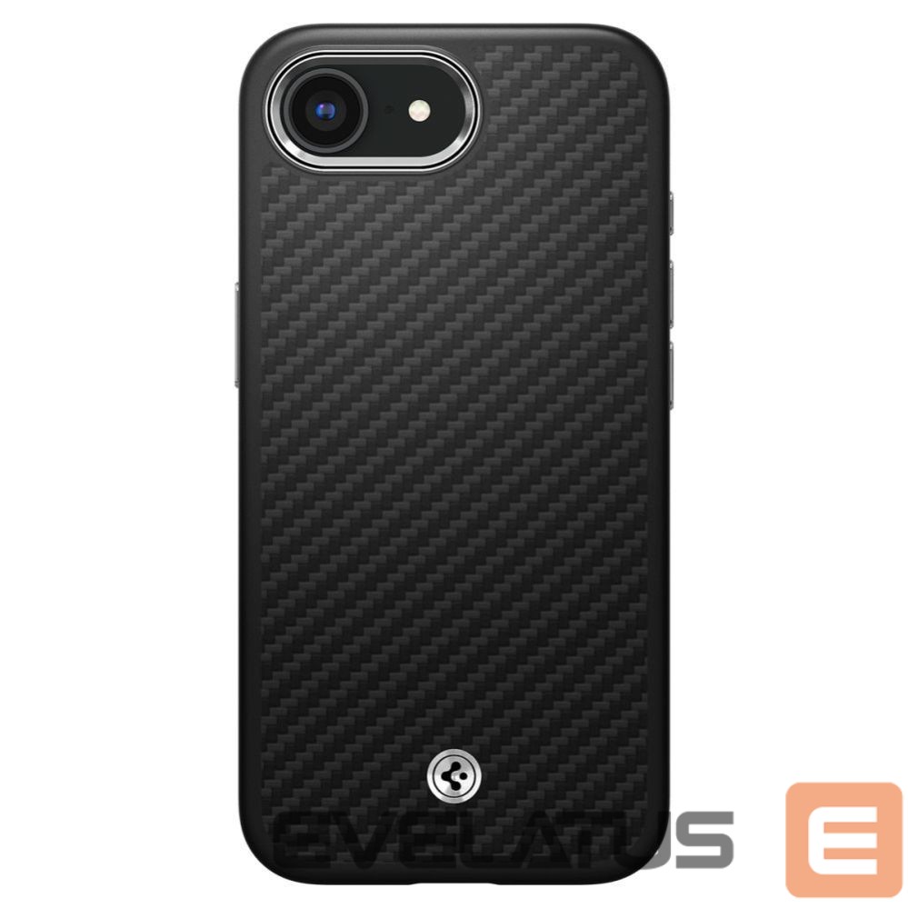 Чехол на заднюю панель Spigen Spigen Enzo Aramid MagSafe iPhone 16e Case - Black