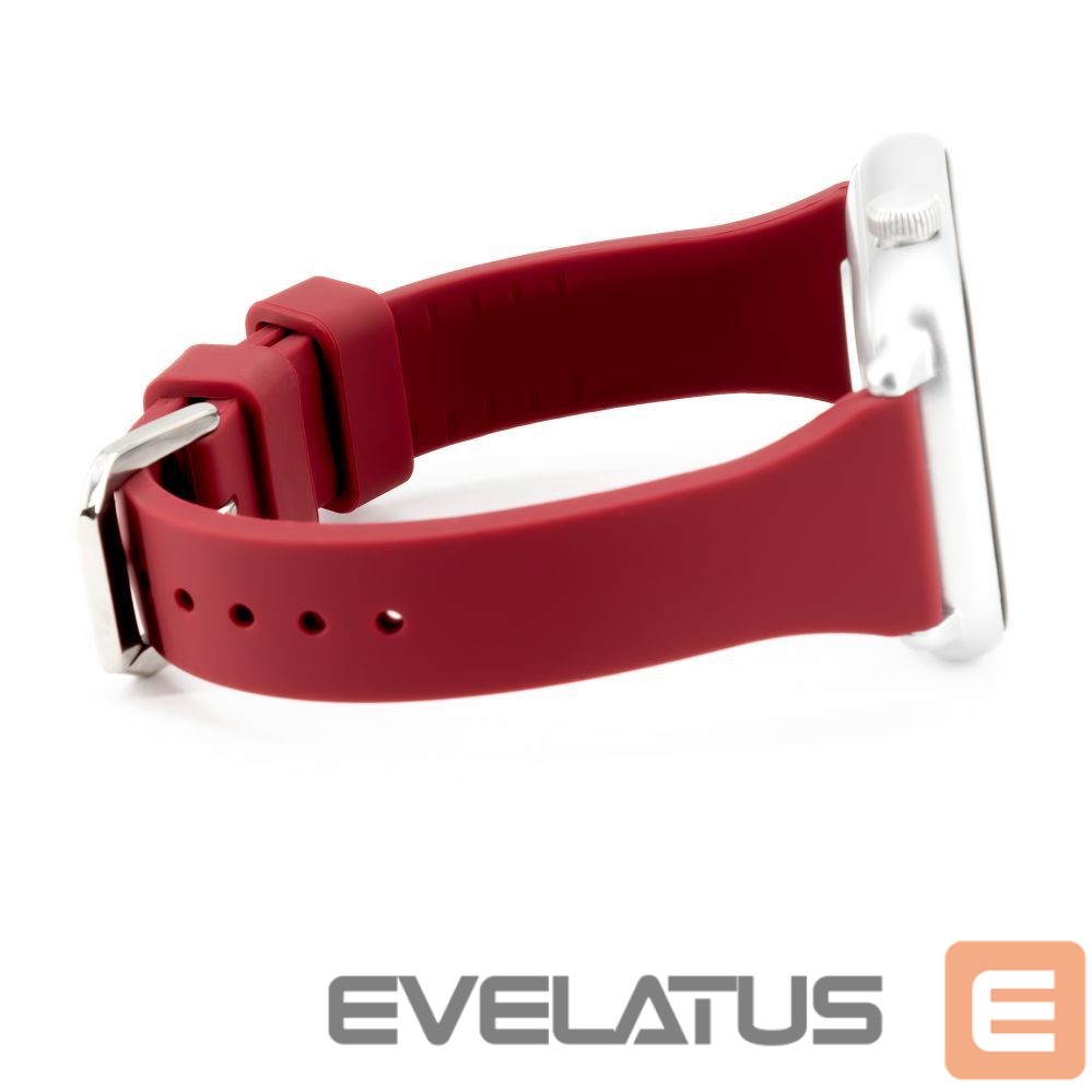 Ремешок Connect 22mm T-buckle Silicone Loop Watch Strap (130mm M/L) Plum