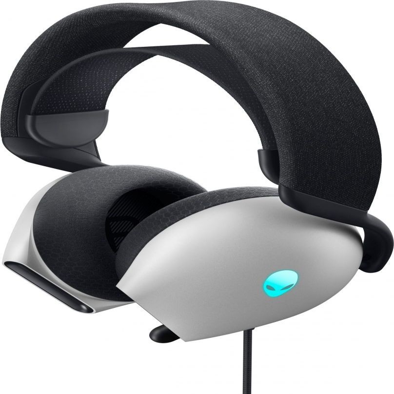 Беспроводные наушники Dell Alienware Wired Gaming Headset - AW520H (Lunar Light)