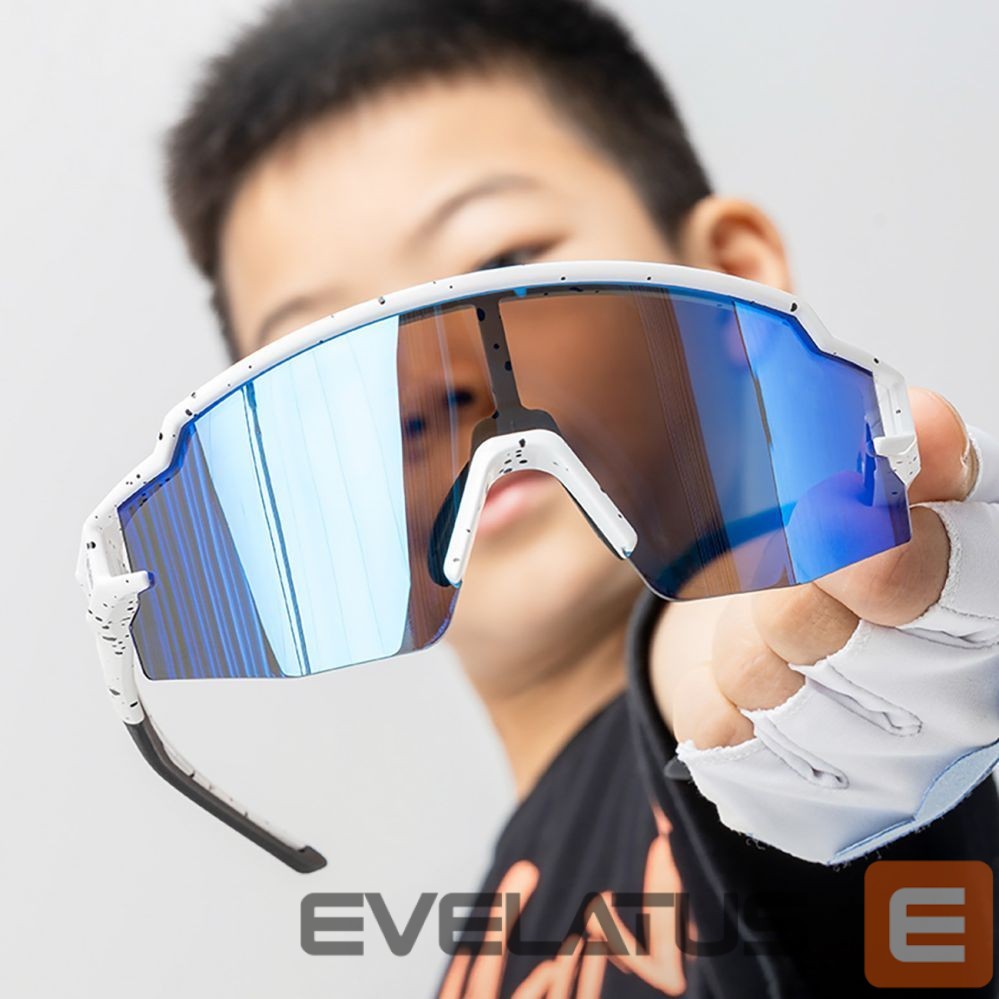 Другие товары Rockbros Rockbros Kids Cycling Glasses, Polarized, UV Protection, Children's - White