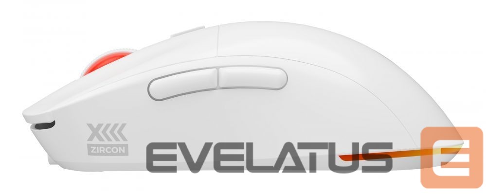 Компьютерная мышь Genesis Zircon XIII Custom | Wireless | Gaming Mouse | 2.4 GHz, USB | White