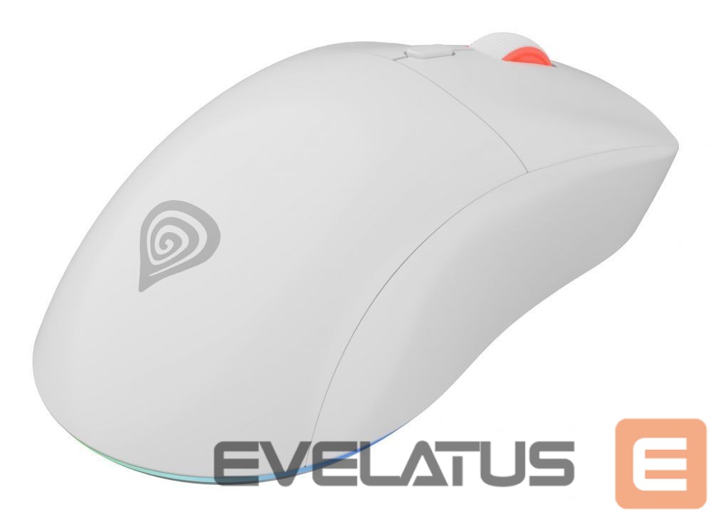Компьютерная мышь Genesis Zircon XIII Custom | Wireless | Gaming Mouse | 2.4 GHz, USB | White
