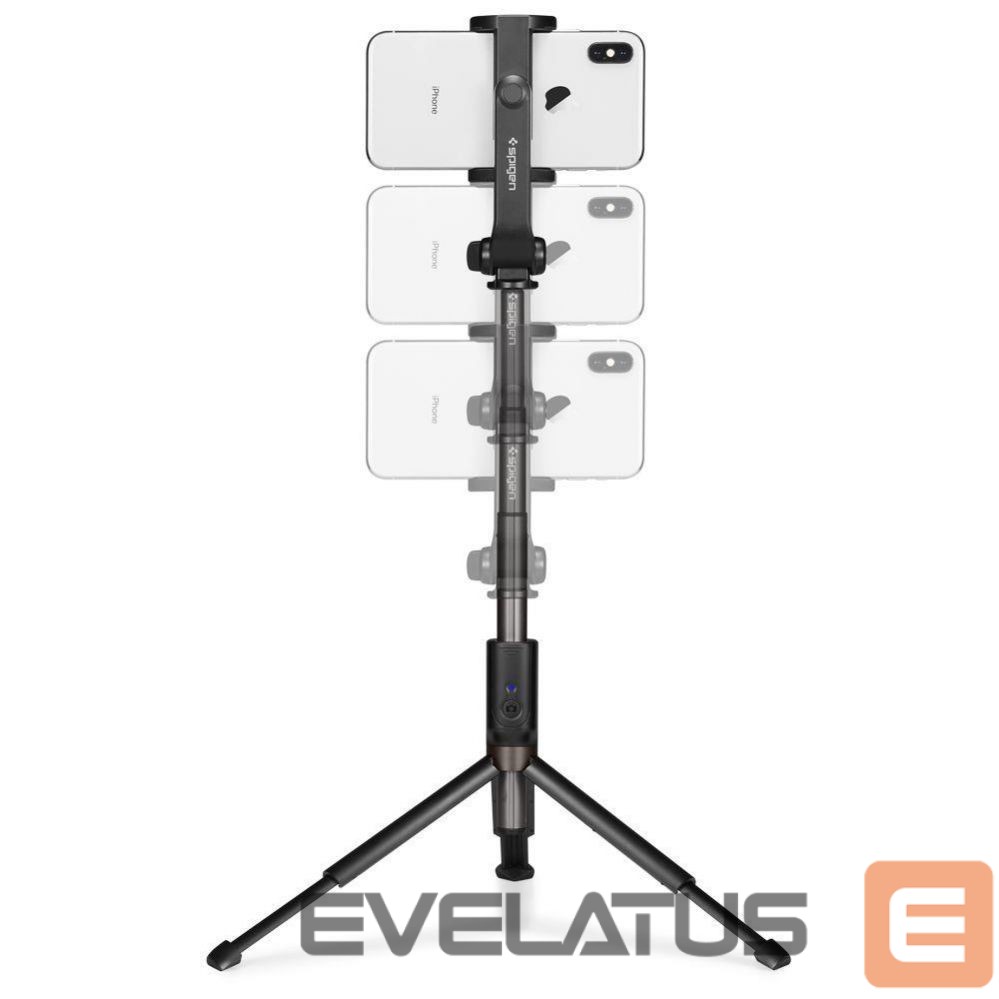 Фото и видео аксессуар Spigen Selfie stick Spigen S540W Bluetooth with tripod - black