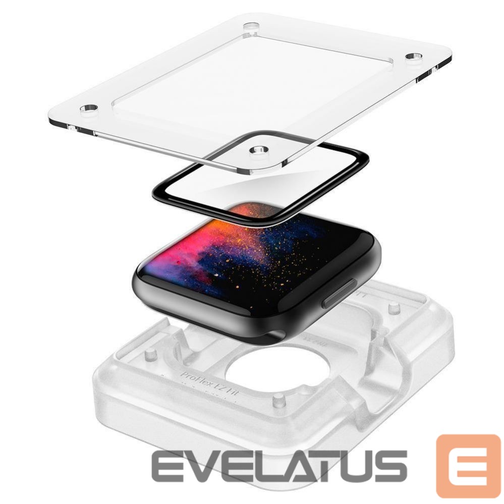 Защитное стекло Spigen Spigen ProFlex EZ Fit Hybrid Glass for Apple Watch 4/5/6/SE (44mm)