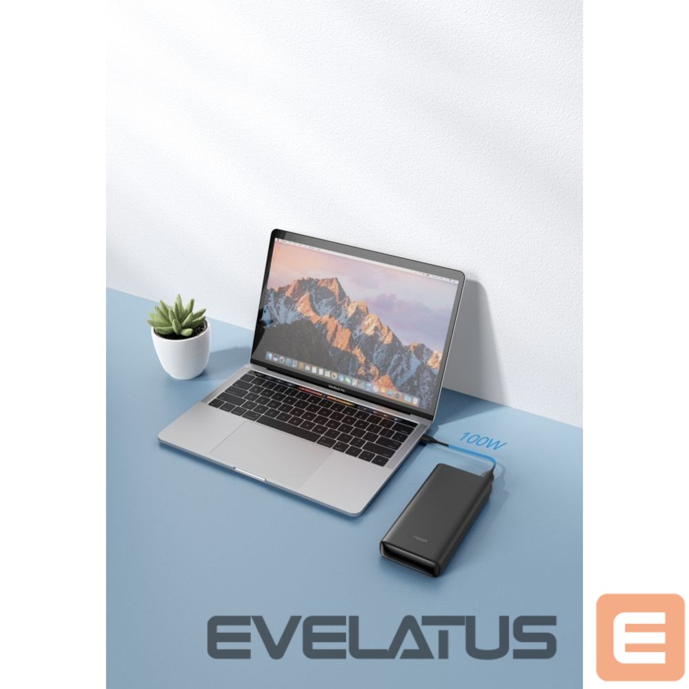 Внешний аккумулятор Veger Powerbank Veger T100 (W2032C-100) PD QC3.0 5A 100W 20000 mAh black
