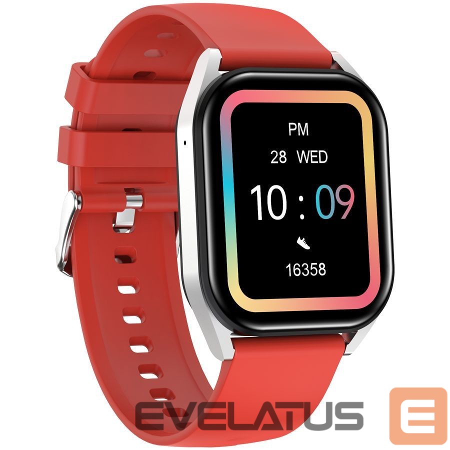Умные часы Canyon CANYON smart watch Chatter SW-58 BT-CALL Silver Red