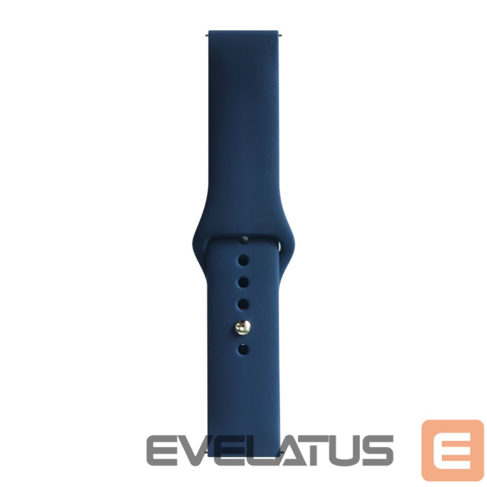 Ремешок Evelatus Evelatus watch 22mm Silicone Loop Watch Straps (S/M 110mm) Blue