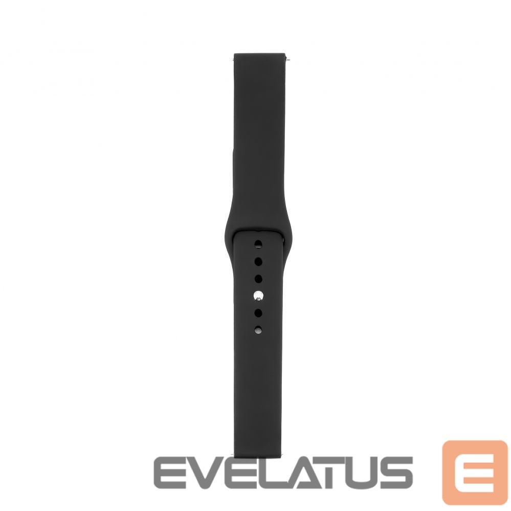 Ремешок Connect 20mm Silicone Loop Watch Strap (130mm M/L) Black