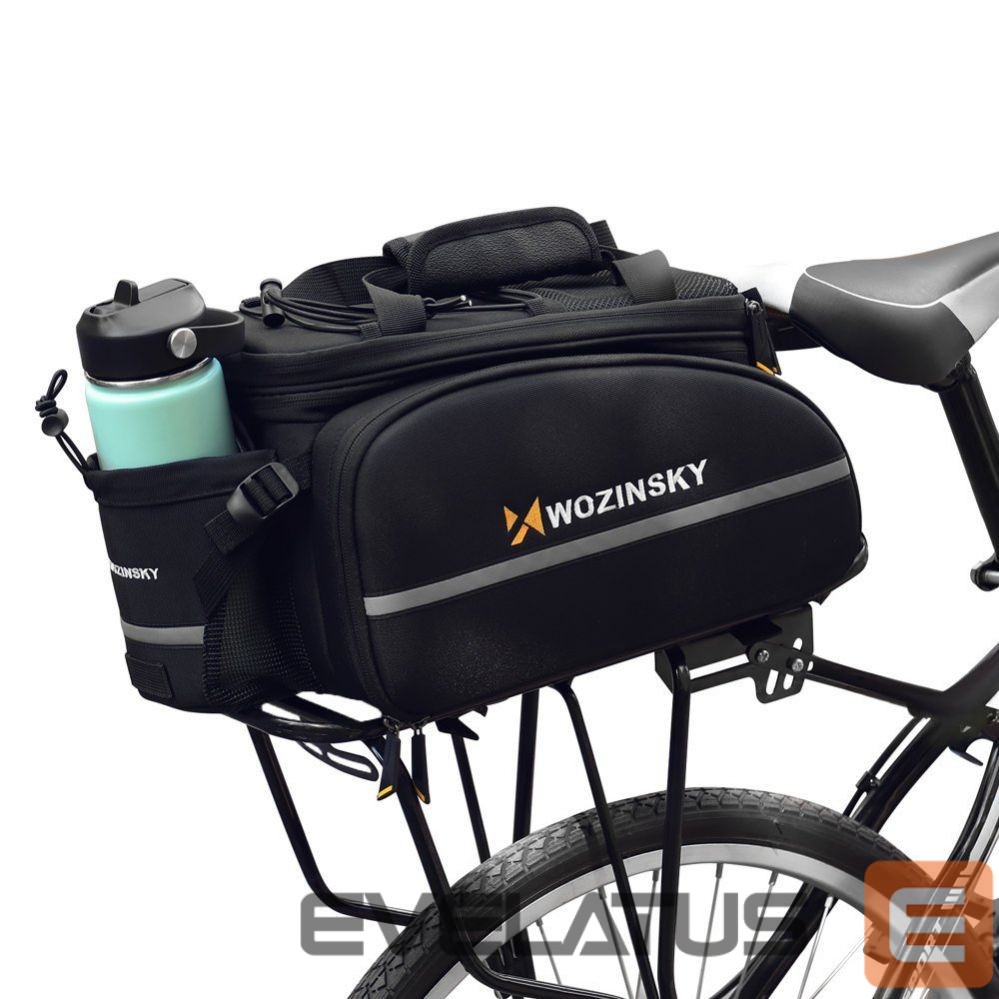 Аксессуар для велосипеда Wozinsky Wozinsky large bike rack bag 35l + rain cover black (WBB19BK)