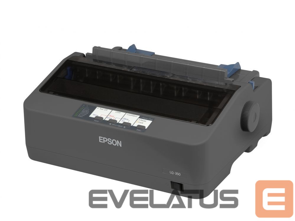 Принтер EPSON LQ-350 Dot matrix, Standard, Black/Grey