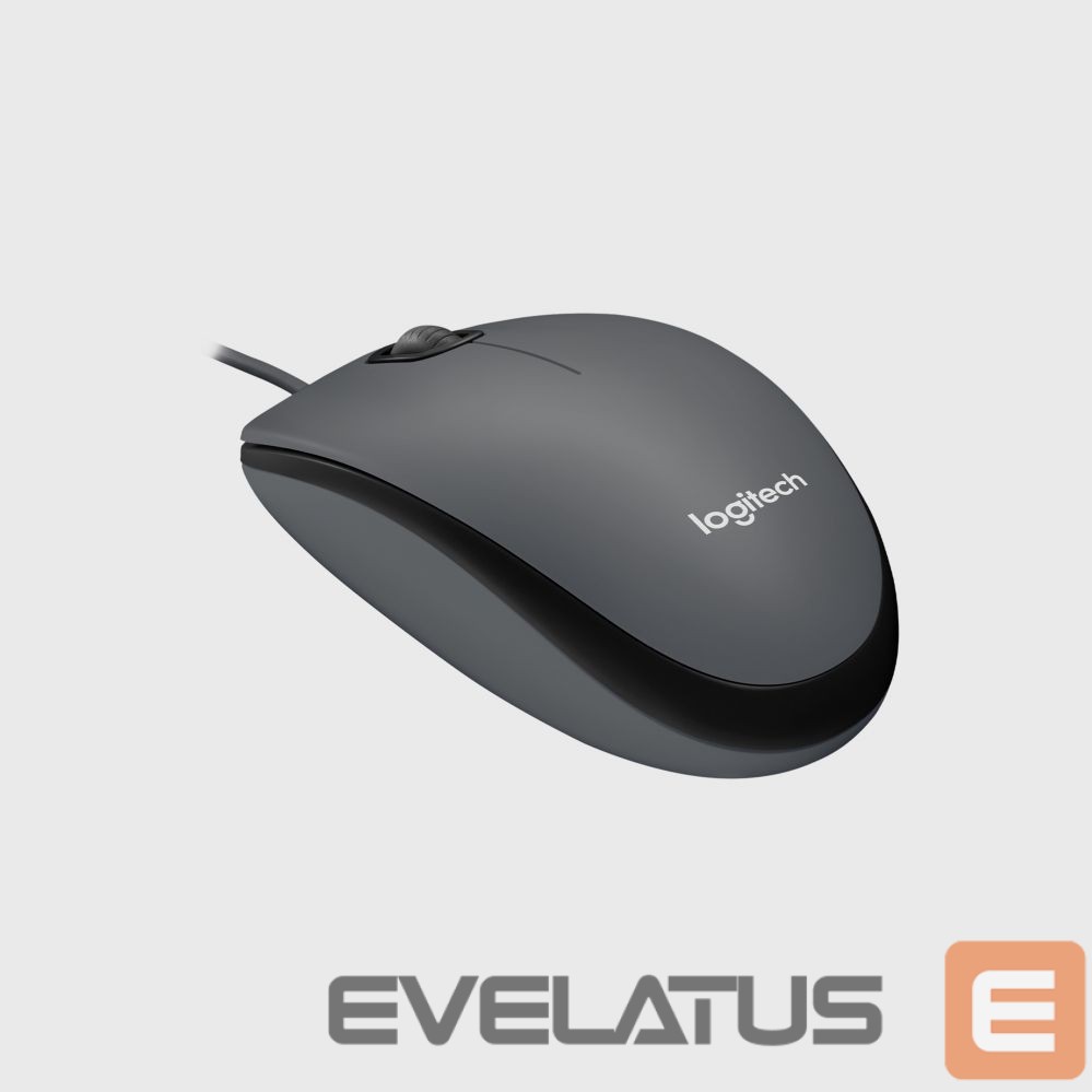 Компьютерная мышь Logitech Mouse M100 Optical, Black, Wired