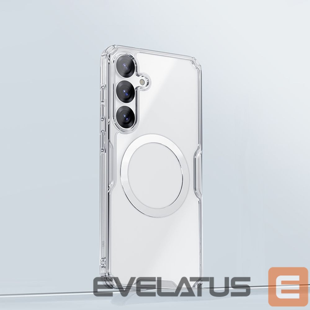 Чехол на заднюю панель Nillkin Nillkin Nature TPU Pro Magnetic Case with MagSafe for Samsung S25+ - White