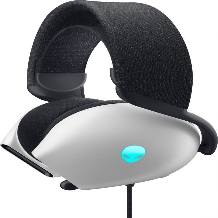 Беспроводные наушники Dell Alienware Wired Gaming Headset - AW520H (Lunar Light)