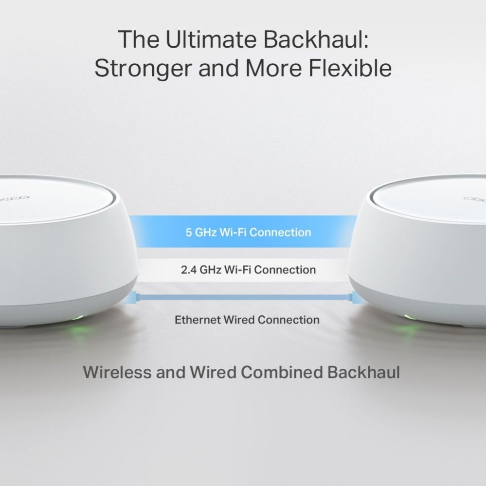 Роутер TP-Link WRL MESH ROUTER 3600MBPS/DECO BE25(2-PACK)