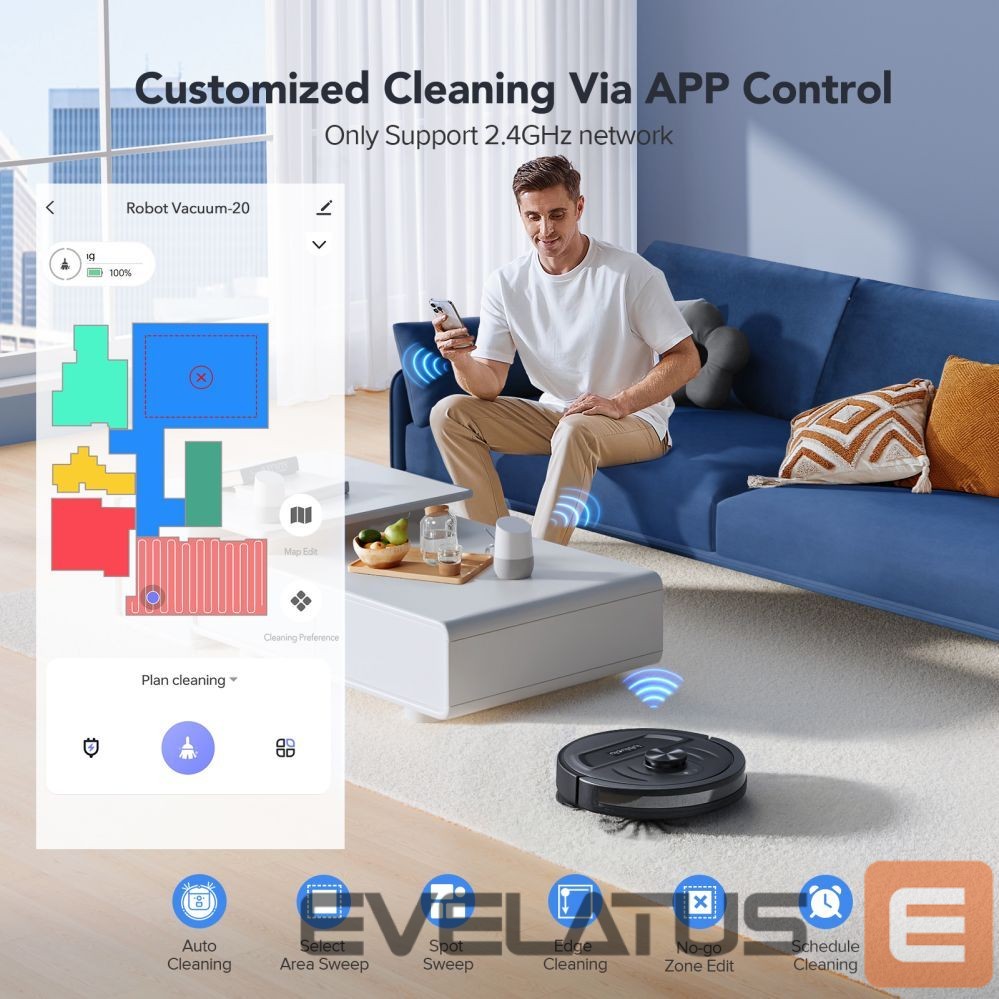 Пылесос Lubluelu L20 cleaning robot