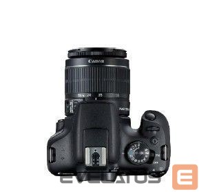 Цифровая фотокамера Canon EOS 2000D 18-55 IS II EU26 SLR Camera Kit, Megapixel 24.1 MP, Image stabilizer, ISO 12800, Display diagonal 3.0 ", Wi-Fi, Video recording, APS-C, Black