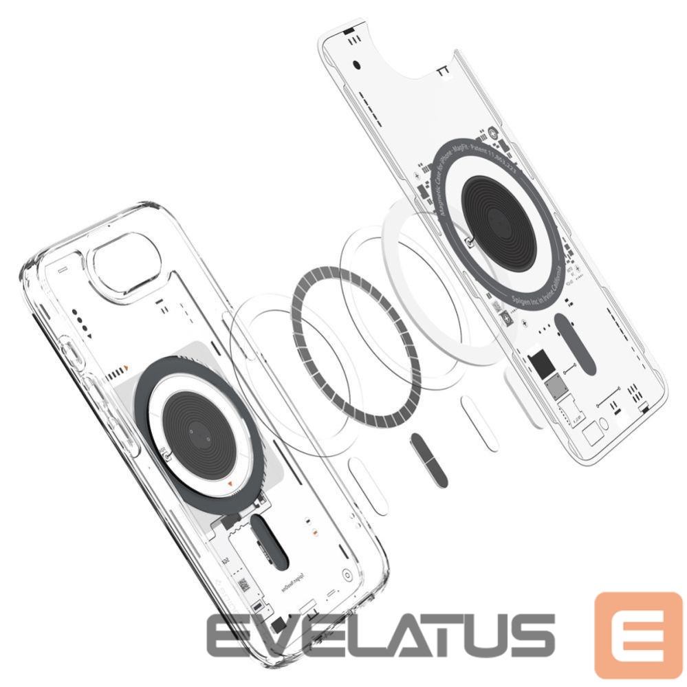 Чехол на заднюю панель Spigen Spigen Ultra Hybrid MagSafe Case for iPhone 16e Neo One - Clear