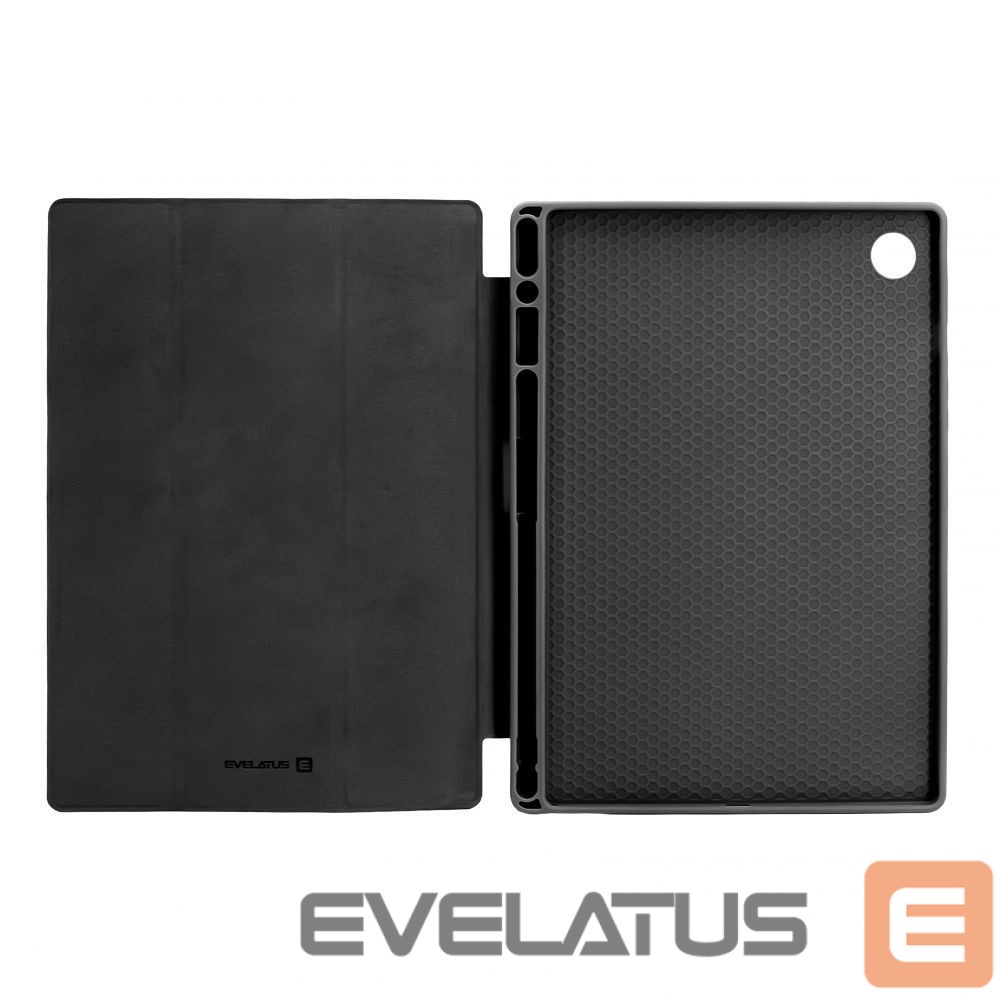 Чехол книжка Evelatus Galaxy Tab A8 10.5 (2021) with imitate microfiber inside Black