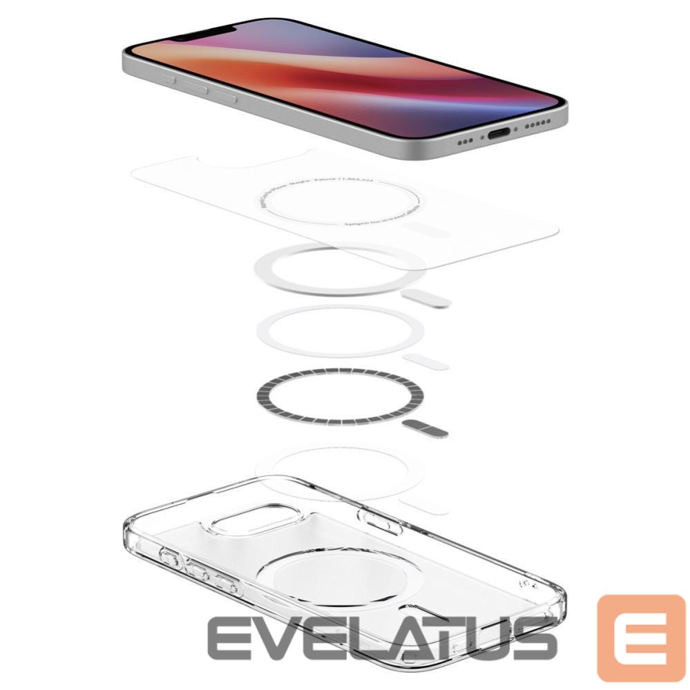 Чехол на заднюю панель Spigen Spigen Ultra Hybrid MagSafe iPhone 16e Case - White, Translucent