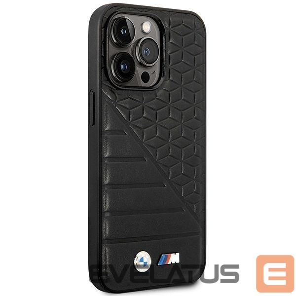 Чехол на заднюю панель BMW BMW Bi Pattern Case for iPhone 14 Pro 6.1" - Black