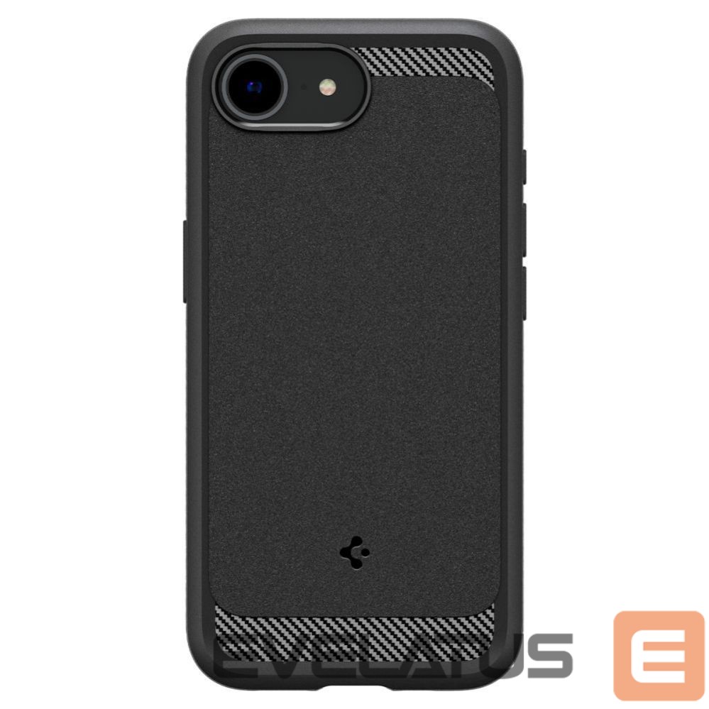 Чехол на заднюю панель Spigen Spigen Rugged Armor MagSafe case for iPhone 16e - black