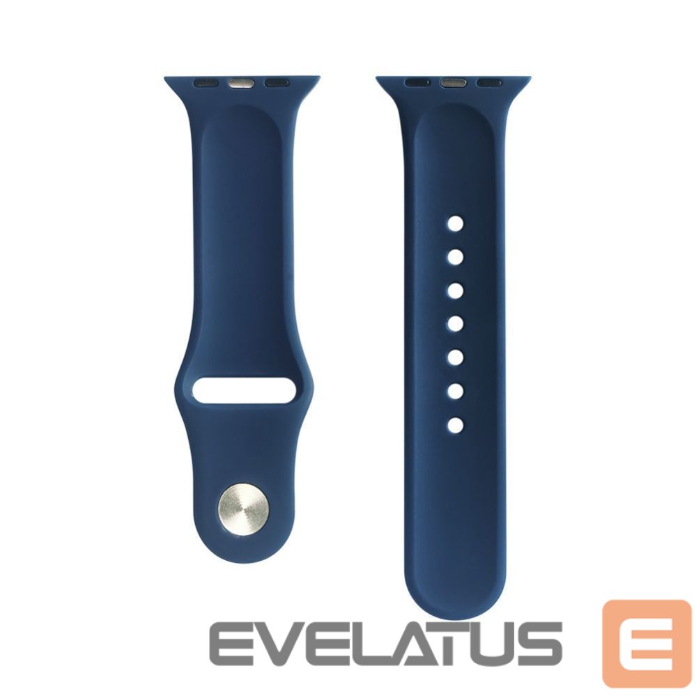 Ремешок Evelatus Apple Watch 42/44/45mm Silicone Loop Watch Straps (S/M 110mm) Blue