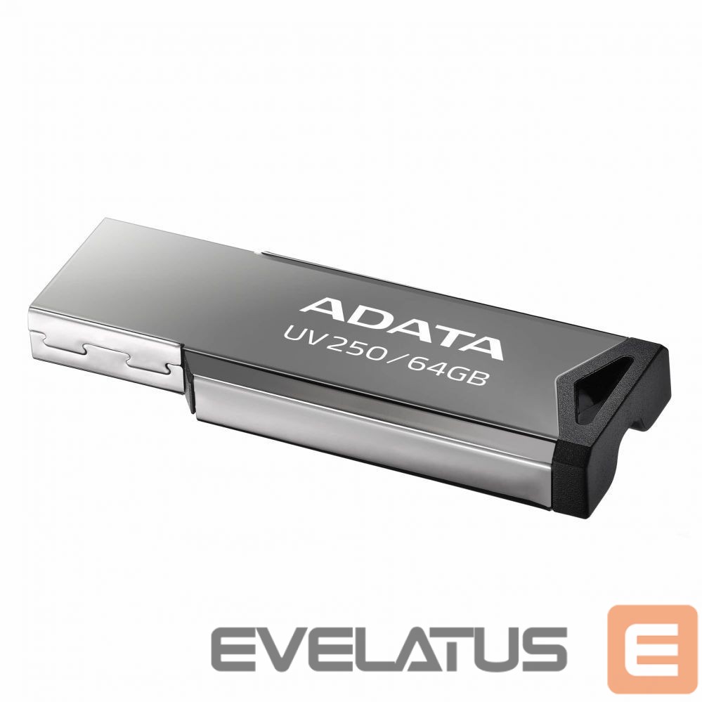 Флеш-накопитель ADATA USB Flash Drive UV250 64 GB, USB 2.0, Silver