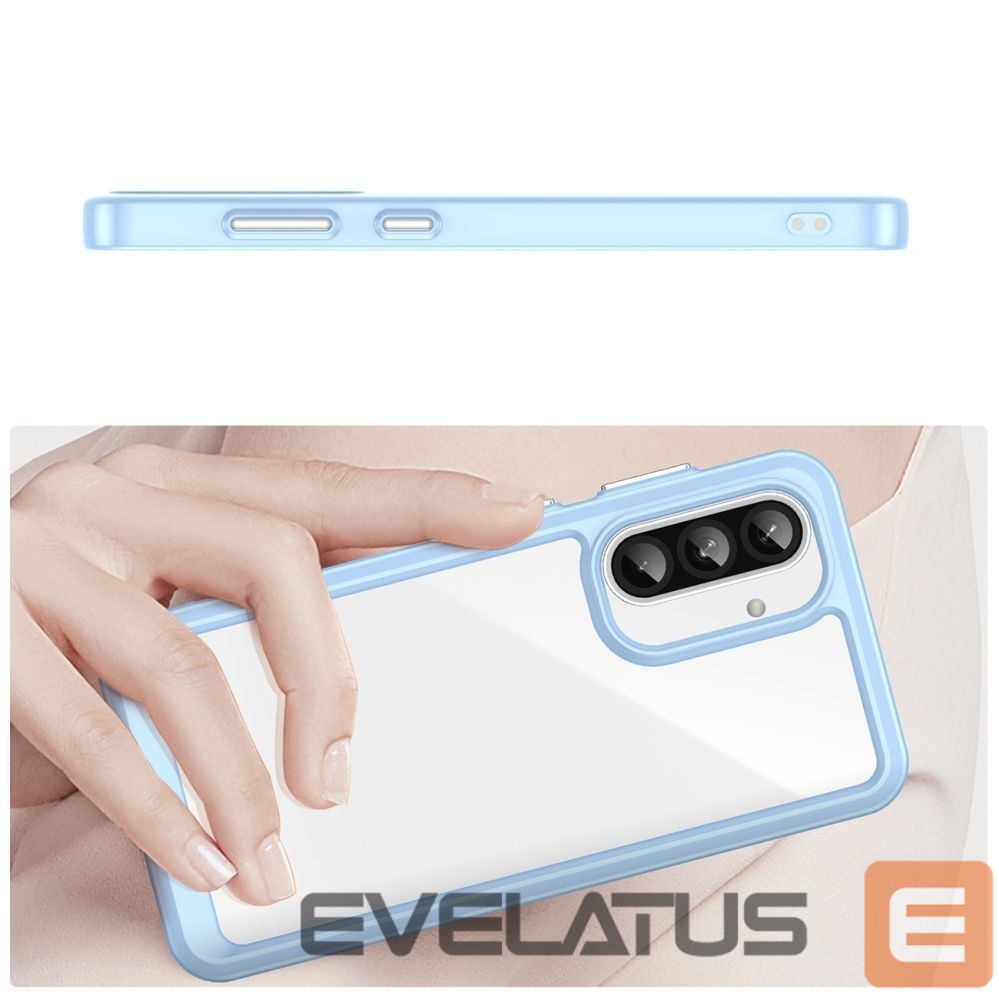 Чехол на заднюю панель Hurtel Outer Space Case for Samsung Galaxy A26 Cover with Flexible Frame - Blue