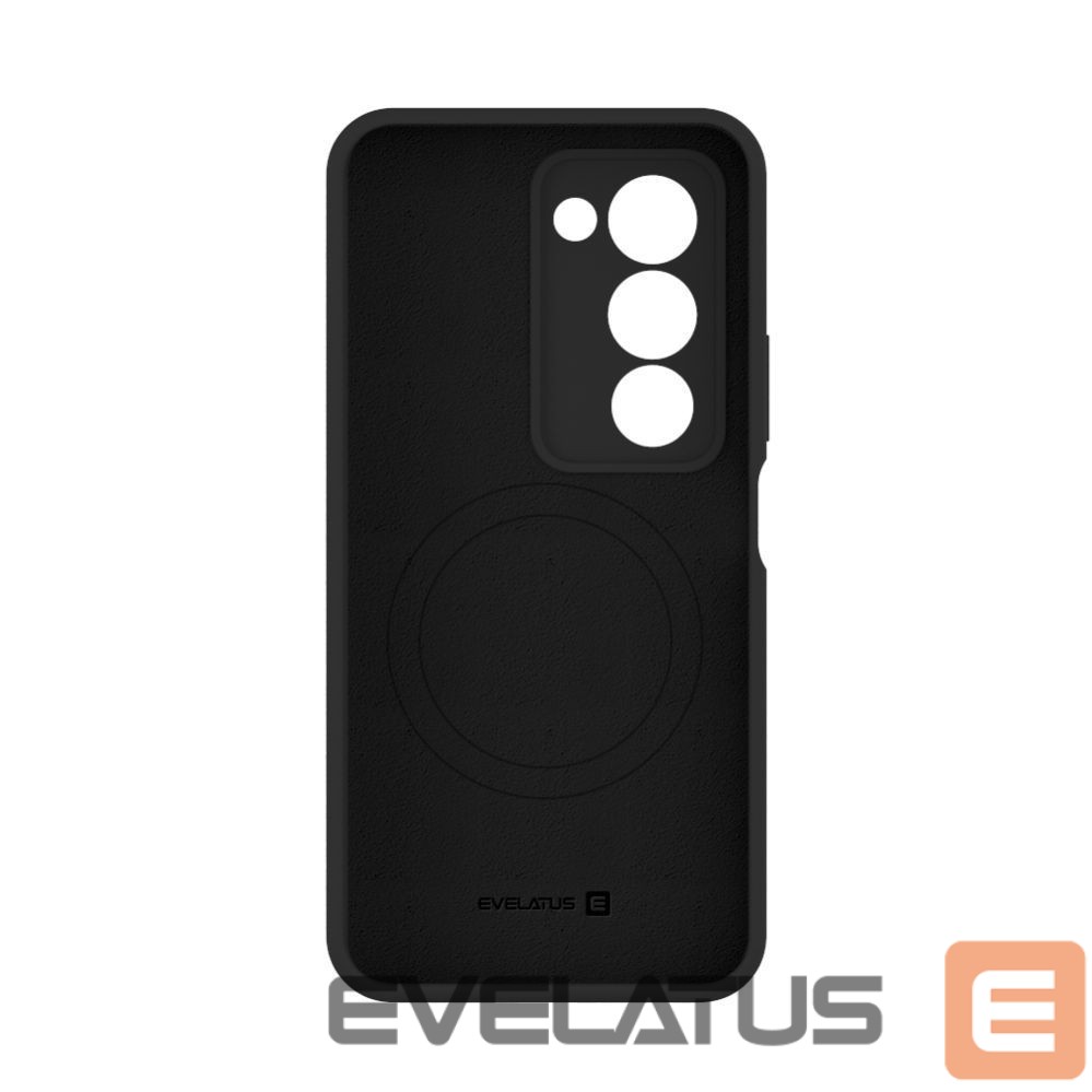 Чехол на заднюю панель Evelatus Xiaomi Redmi 15 5G Premium Magnetic Soft Touch Silicone Case Black