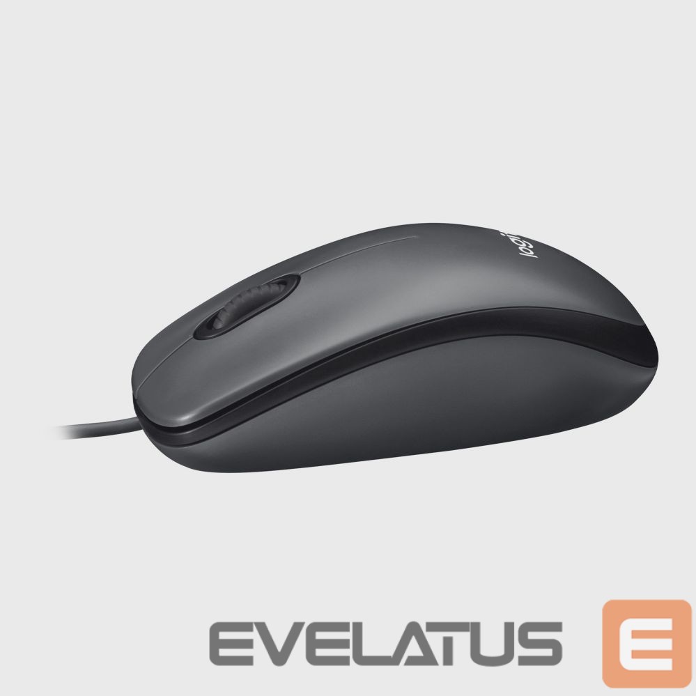 Компьютерная мышь Logitech Mouse M100 Optical, Black, Wired
