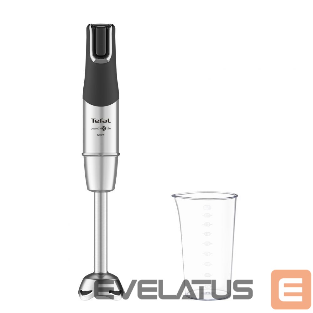 Миксеры и блендеры TEFAL Blender Infinity Force Pro 5in1 HB95LD38 Hand Blender, 1200 W, Number of speeds Variable, Black/Stainless steel