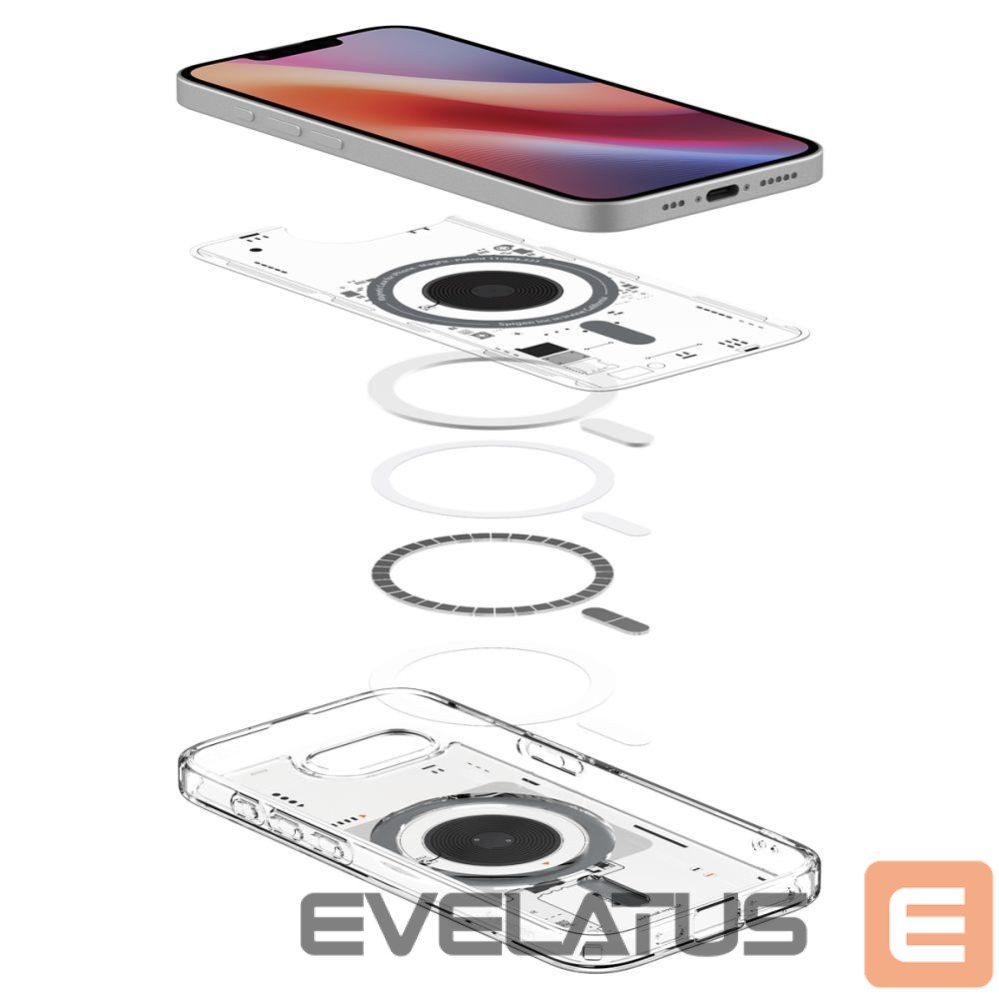 Чехол на заднюю панель Spigen Spigen Ultra Hybrid MagSafe Case for iPhone 16e Neo One - Clear