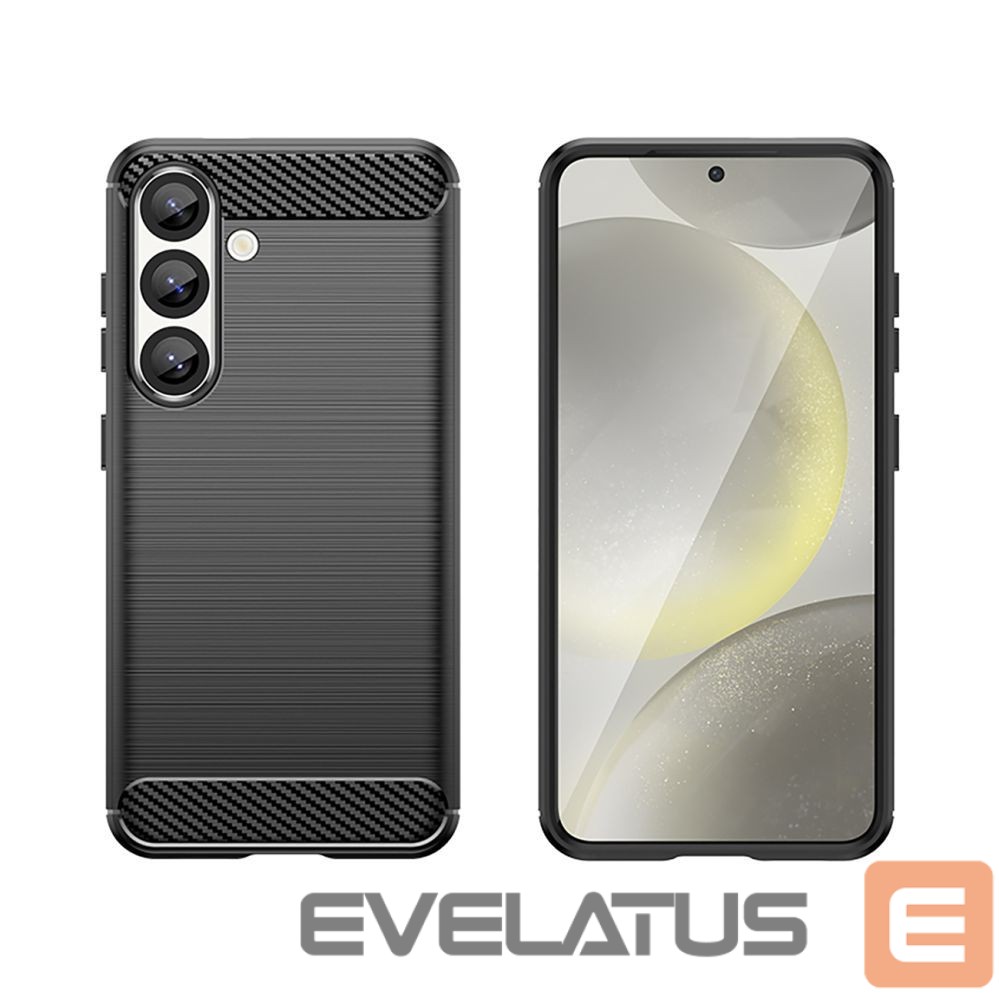 Чехол на заднюю панель Hurtel Carbon Case for iPhone 16e - Black