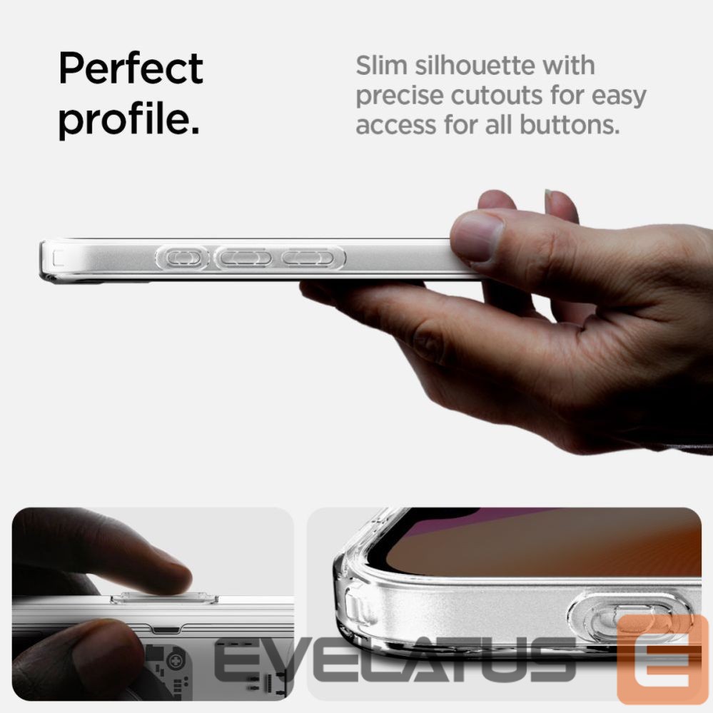 Чехол на заднюю панель Spigen Spigen Ultra Hybrid MagSafe Case for iPhone 16e Neo One - Clear