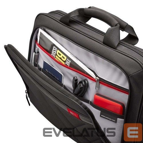 Сумка для портативных компьютеров Case Logic Casual Laptop Bag DLC117 Fits up to size 17 ", Black, Shoulder strap
