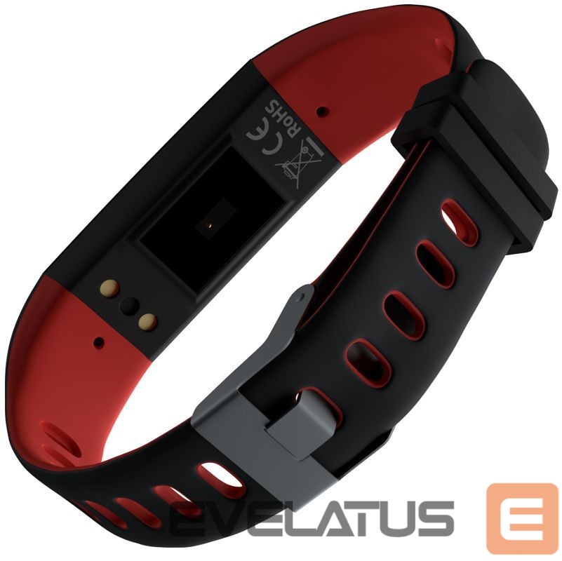 Фитнес браслет Evelatus Fitness Tracker EFT02 Black Red