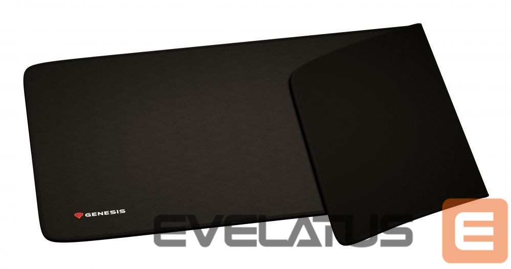 Компьютерная мышь Genesis Carbon 500 Maxi Logo Mouse pad, 450 x 900 x 2.5 mm, Black
