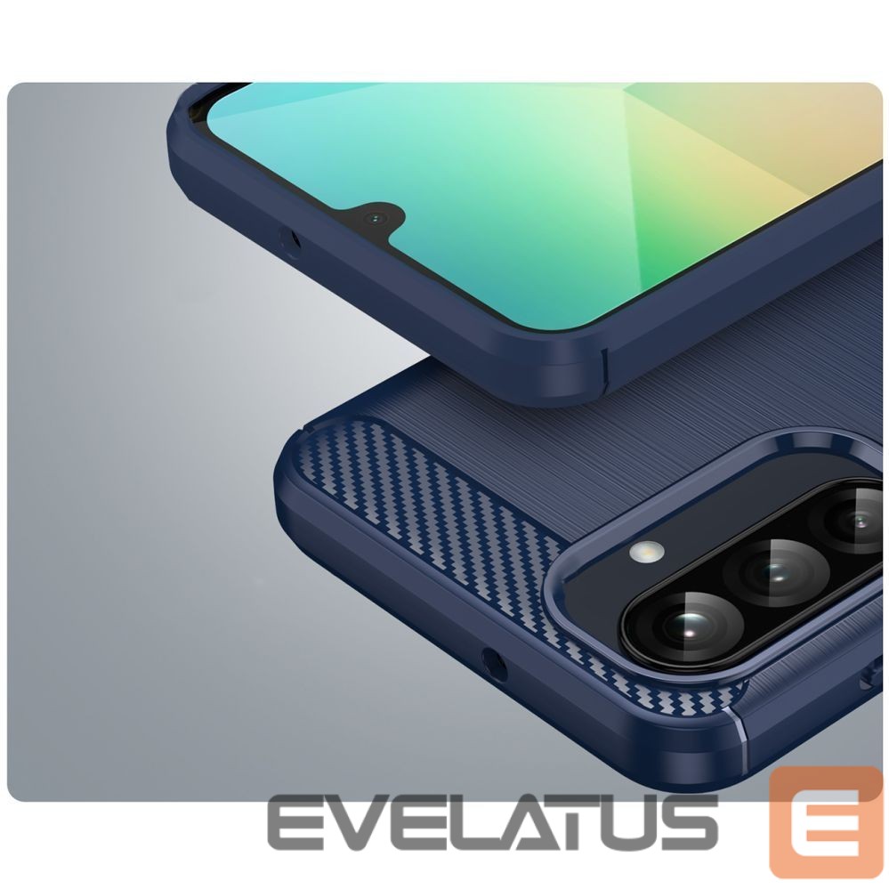 Чехол на заднюю панель Hurtel Carbon Case for Samsung Galaxy A26 - Blue