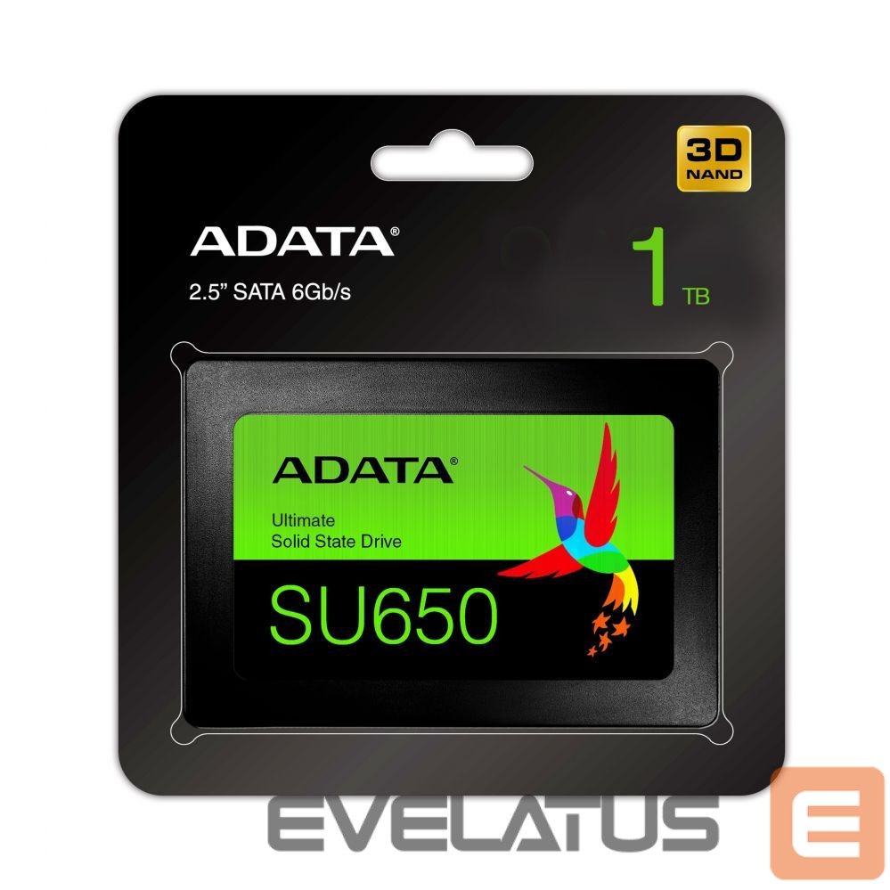 Жесткий диск SSD ADATA Ultimate SU650 1TB, SATA
