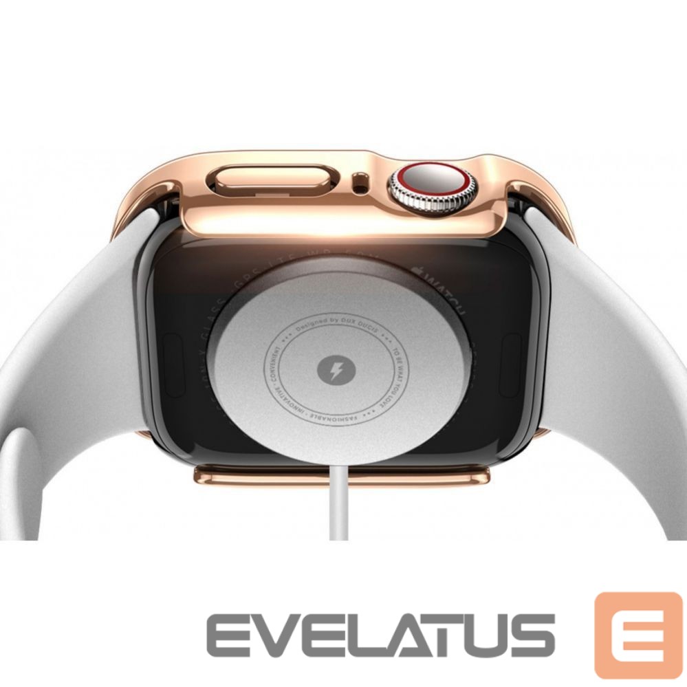Защита экрана Dux Ducis Hamo Apple Watch Series 7/8/9 Case (PC) 45MM Rose Gold