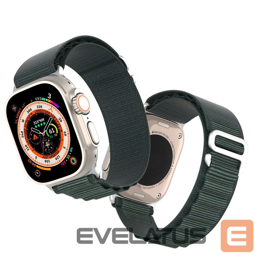 Ремешок Dux Ducis Sport strap with buckle for Apple Watch 9 / 8 / 7 / 6 / SE / 5 / 4 / 3 / 2 / 1 (41, 40, 38 mm) Dux Ducis Strap GS Version - green Green