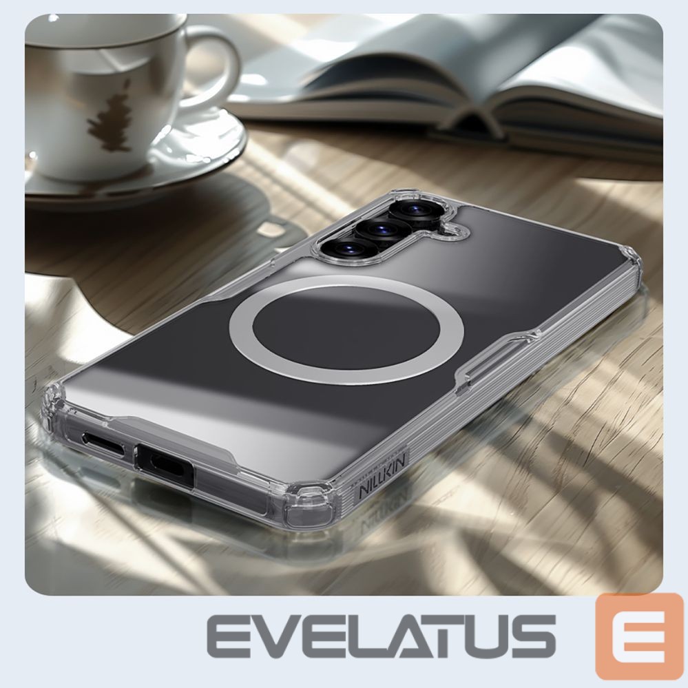 Чехол на заднюю панель Nillkin Nillkin Nature TPU Pro Magnetic Case with MagSafe for Samsung S25+ - White