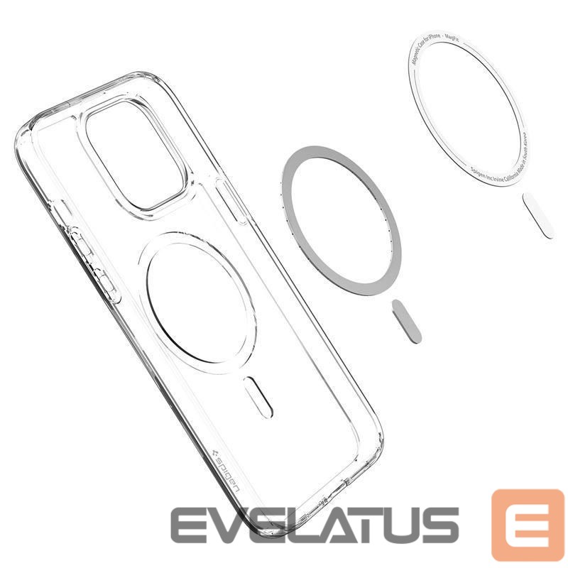 Чехол на заднюю панель Spigen White || Transparent